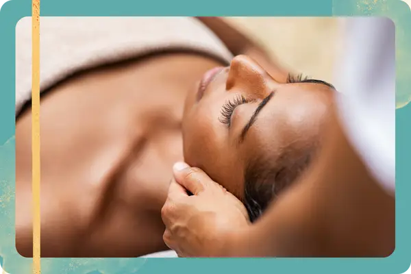 image of a facial